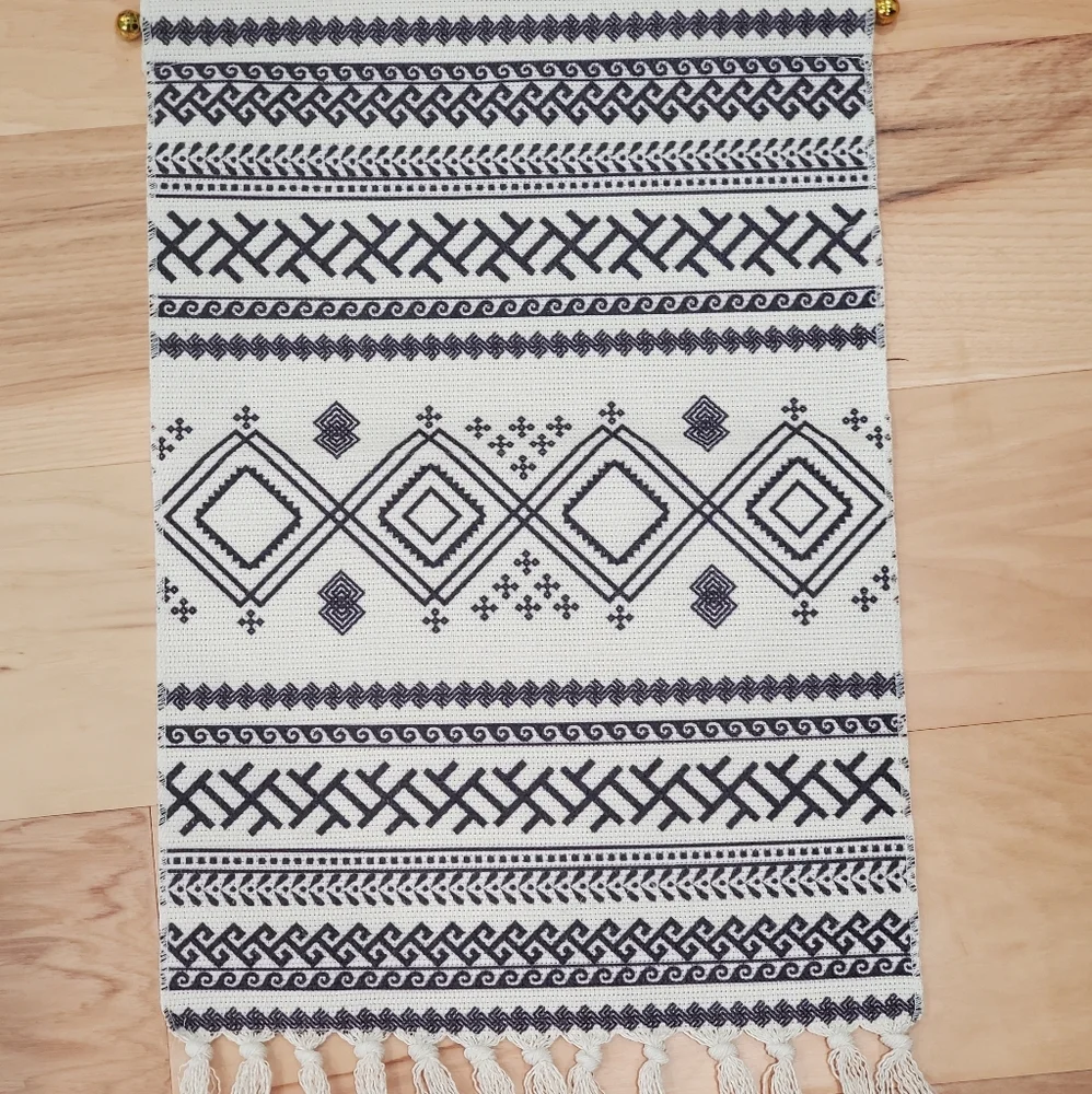 2 Pcs Macrame Woven Mandala tapestry